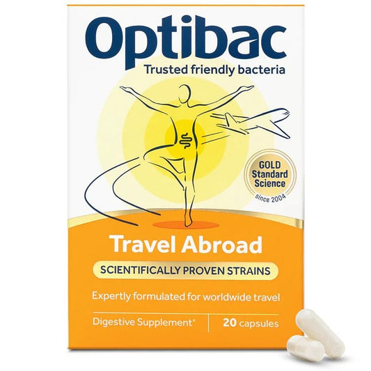 Optibac Travel Abroad - 20 caps