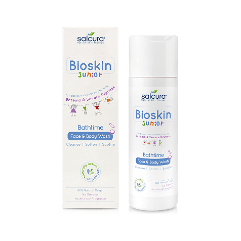 Salcura Bioskin Junior Face and Body Wash - Double Pack - 400ml