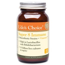 Udo's Choice Super 8 Immune Probiotics - 60 Veg Caps