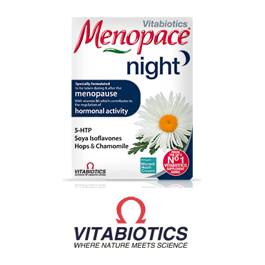 Vitabiotics Menopace Night - 30 tabs