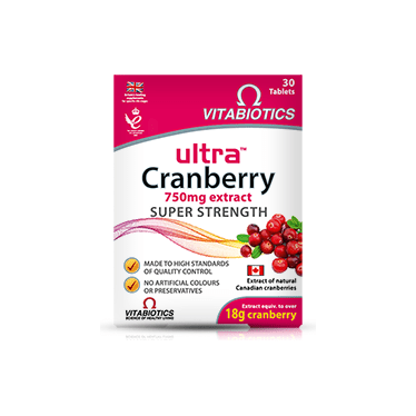 Vitabiotics Ultra Cranberry - Double Pack - 60 tabs