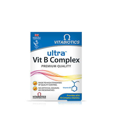 Vitabiotics Ultra Vitamin B Complex - Double Pack - 120 tabs