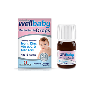 Vitabiotics WellBaby Drops - Double Pack - 60ml