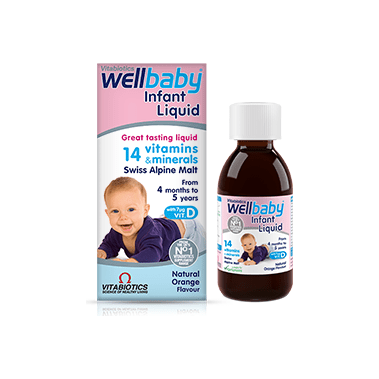Vitabiotics WellBaby Syrup - Double Pack - 300ml