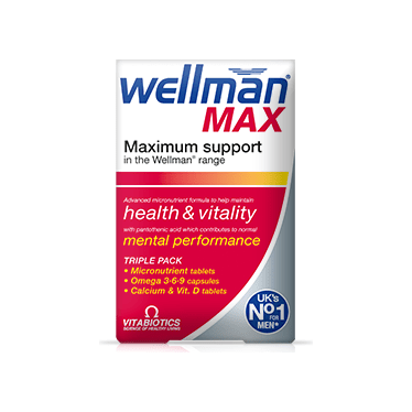 Vitabiotics Wellman Max - 28 tabs + 28 tabs + 28 caps