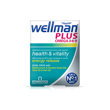 Vitabiotics Wellman Plus Omega 3-6-9 - 28 tabs + 28 caps